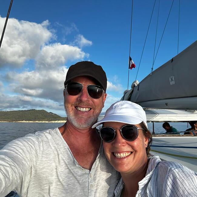 Pierre et Leslie Linder, les propriétaires